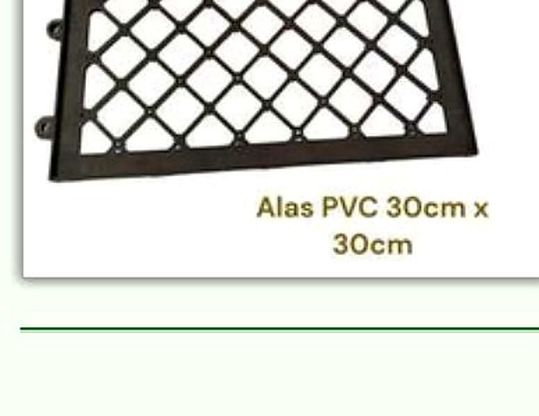 Alas PVC 30×30 cm, tebal 3 cm — Aksesoris & Decking