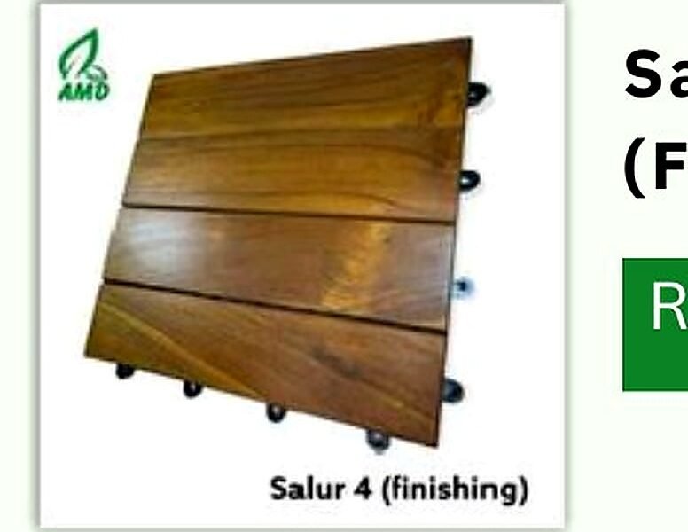 Decking Kayu Salur 4 (Finishing) — Aksesoris & Decking