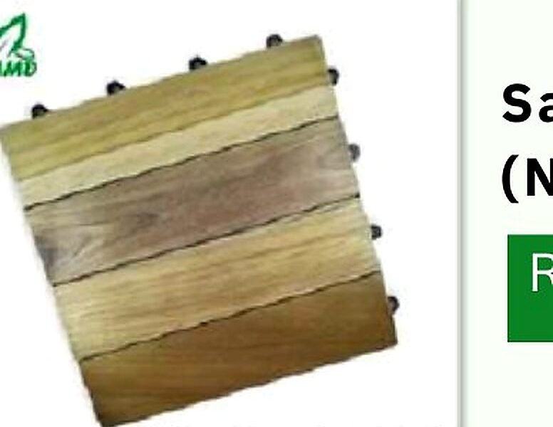 Decking Kayu Salur 4 (Non Finishing) — Aksesoris & Decking