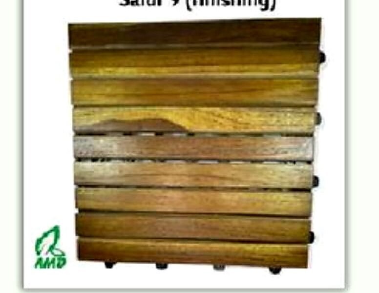 Decking Kayu Salur 9 (Finishing) — Aksesoris & Decking