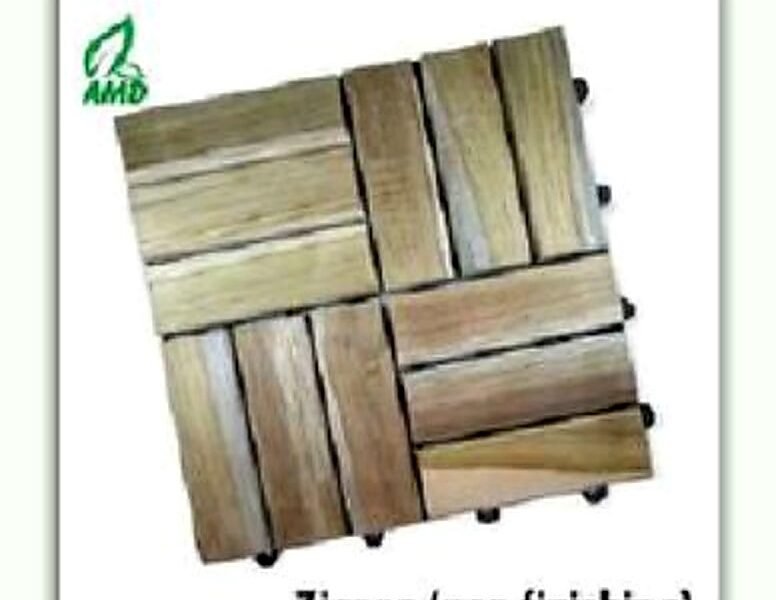Decking Kayu Zig Zag (Non Finishing) — Aksesoris & Decking