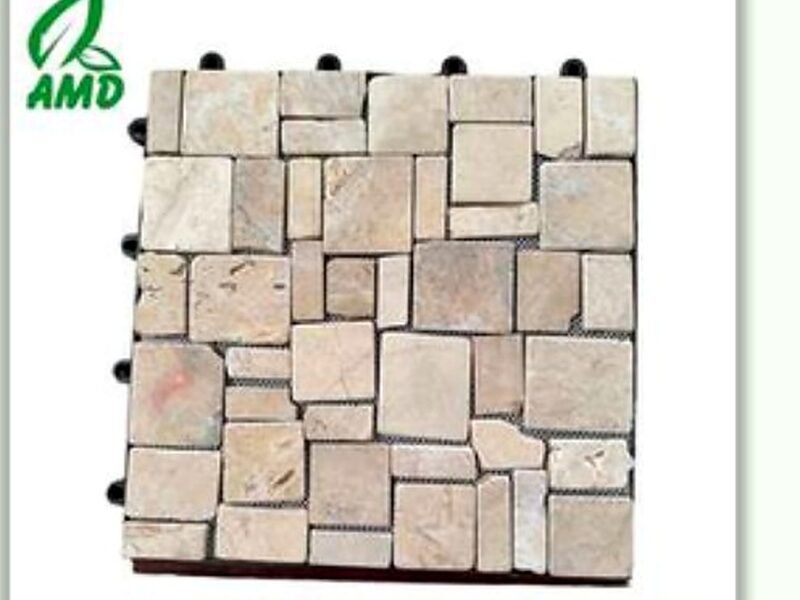 Decking Tile Kotak Cream — Aksesoris & Decking