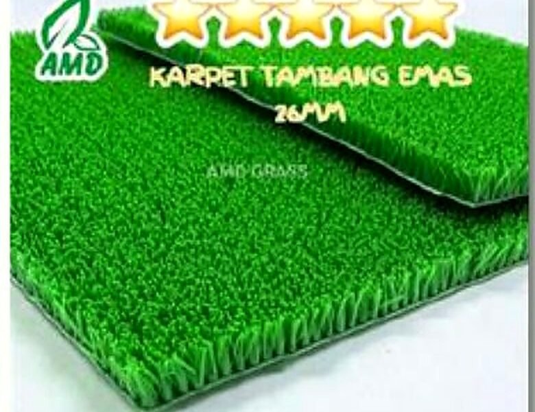 Karpet Tambang Emas, tinggi 26 cm — Aksesoris & Decking