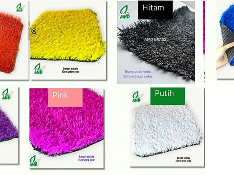 Rumput Warna 25 mm — semua warna — Rumput Landscape