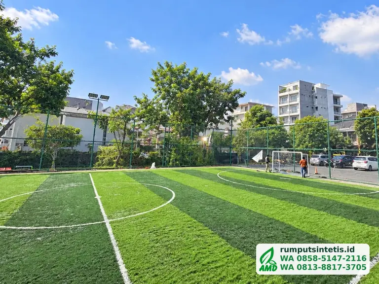 Lapangan futsal rumput sintetis outdoor