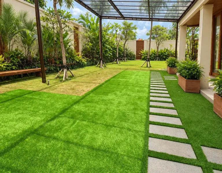 Jual Rumput Sintetis Bogor, Tahan Hujan untuk Rumah & Vila