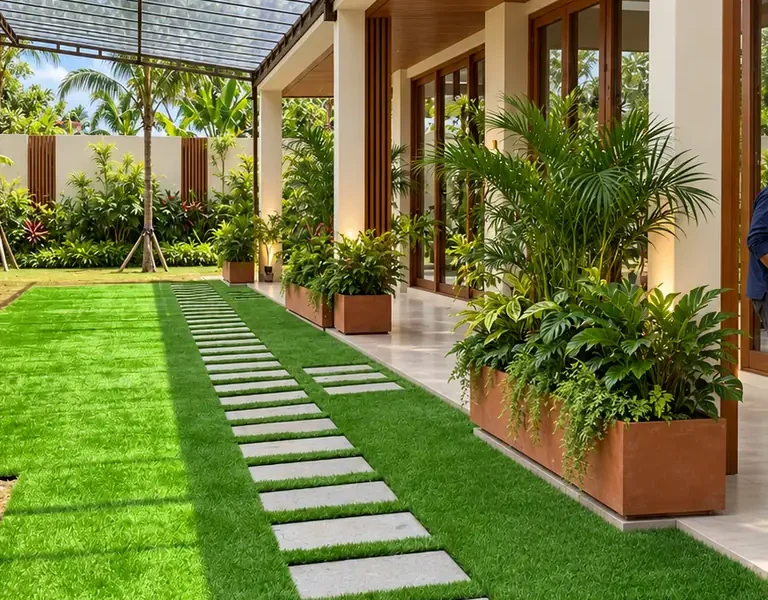 Jual Rumput Sintetis Pontianak untuk Rumah, Kafe & Ruko